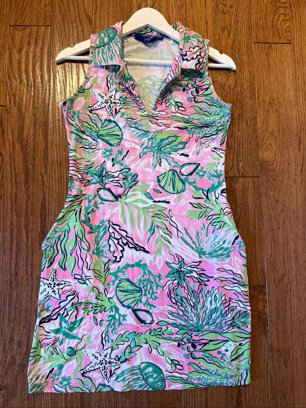 Banana Boat upf tropical printed coverup dress small - Picture 7 of 8